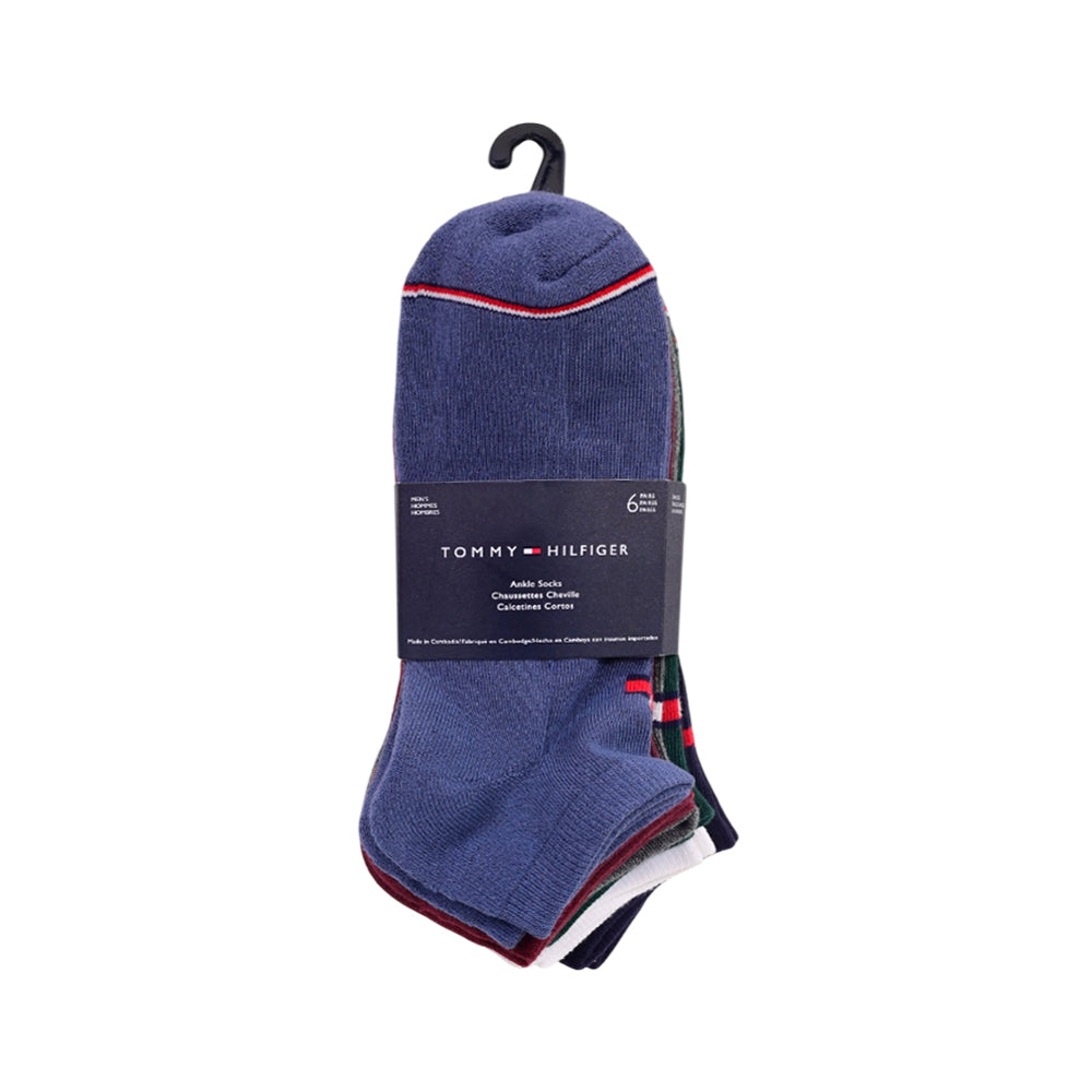 TH MEN ANKLE SOCKS P-6 XM05769-400 MULTI (IR)