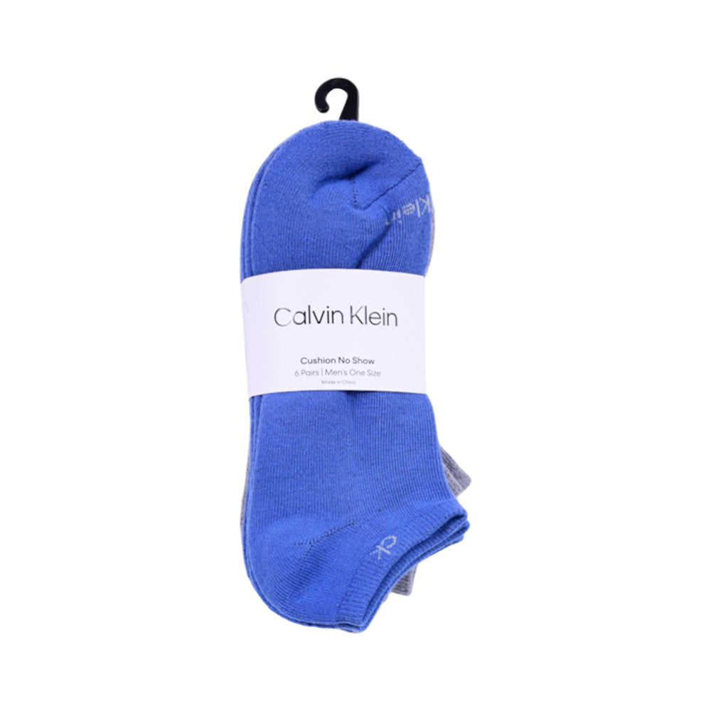 CK MEN LOW CUT SOCKS P-6 CKM213NS04014 MULTI (IR)