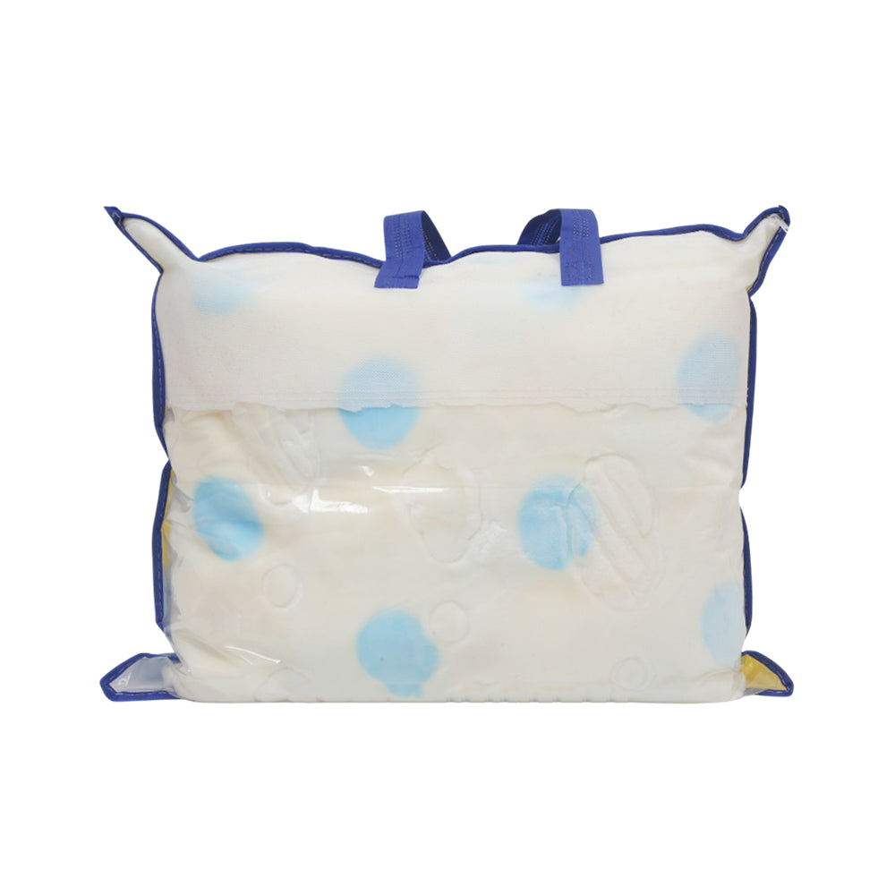 BABY BLANKET 44X56 BLUE ZHW-26