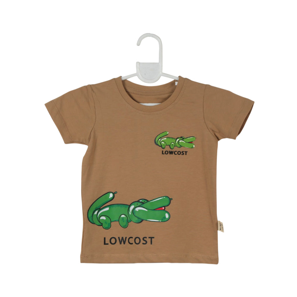 BOYS S/S ROUND NECK T-SHIRT SKIN ZHS-26 12-18M 2601
