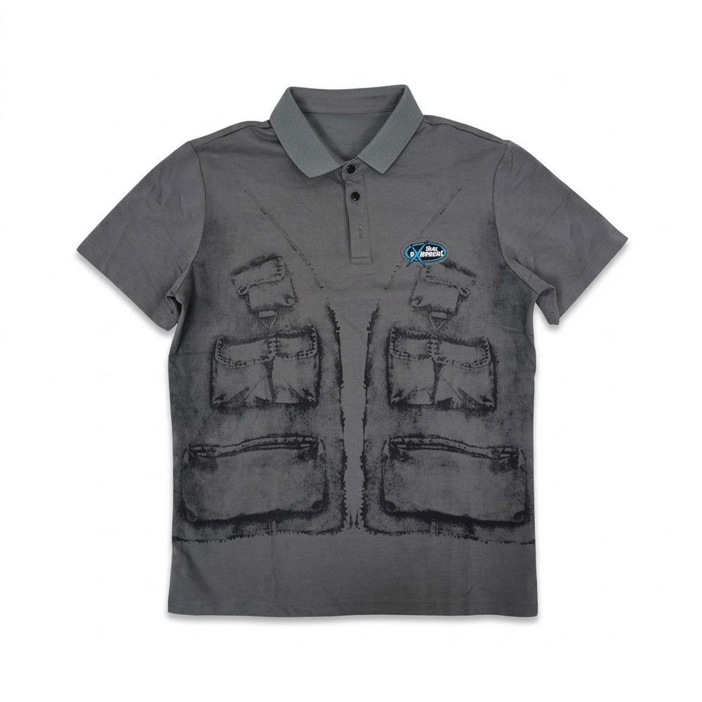 BOYS S/S POLO T-SHIRT  ZHS-26 8-9 YEAR 5915