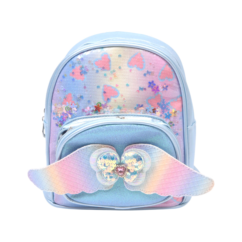 GIRLS SHOULDER BAG BUTTERFLY ZHS-26 27 (Multi Colors)
