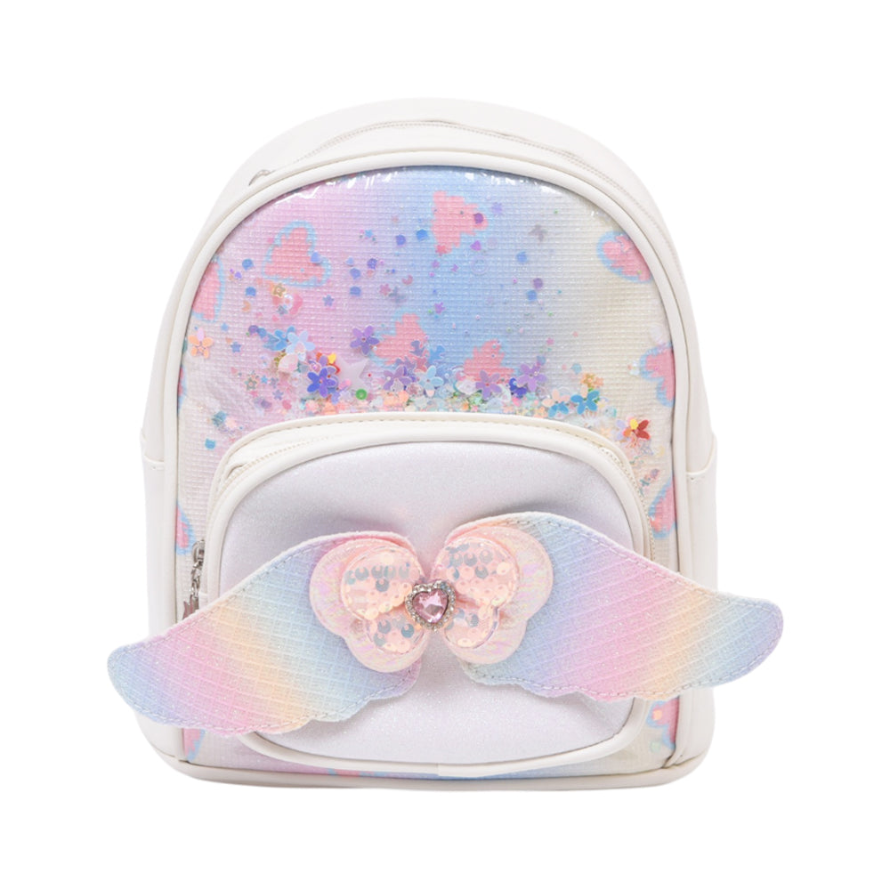 GIRLS SHOULDER BAG BUTTERFLY ZHS-26 27 (Multi Colors)