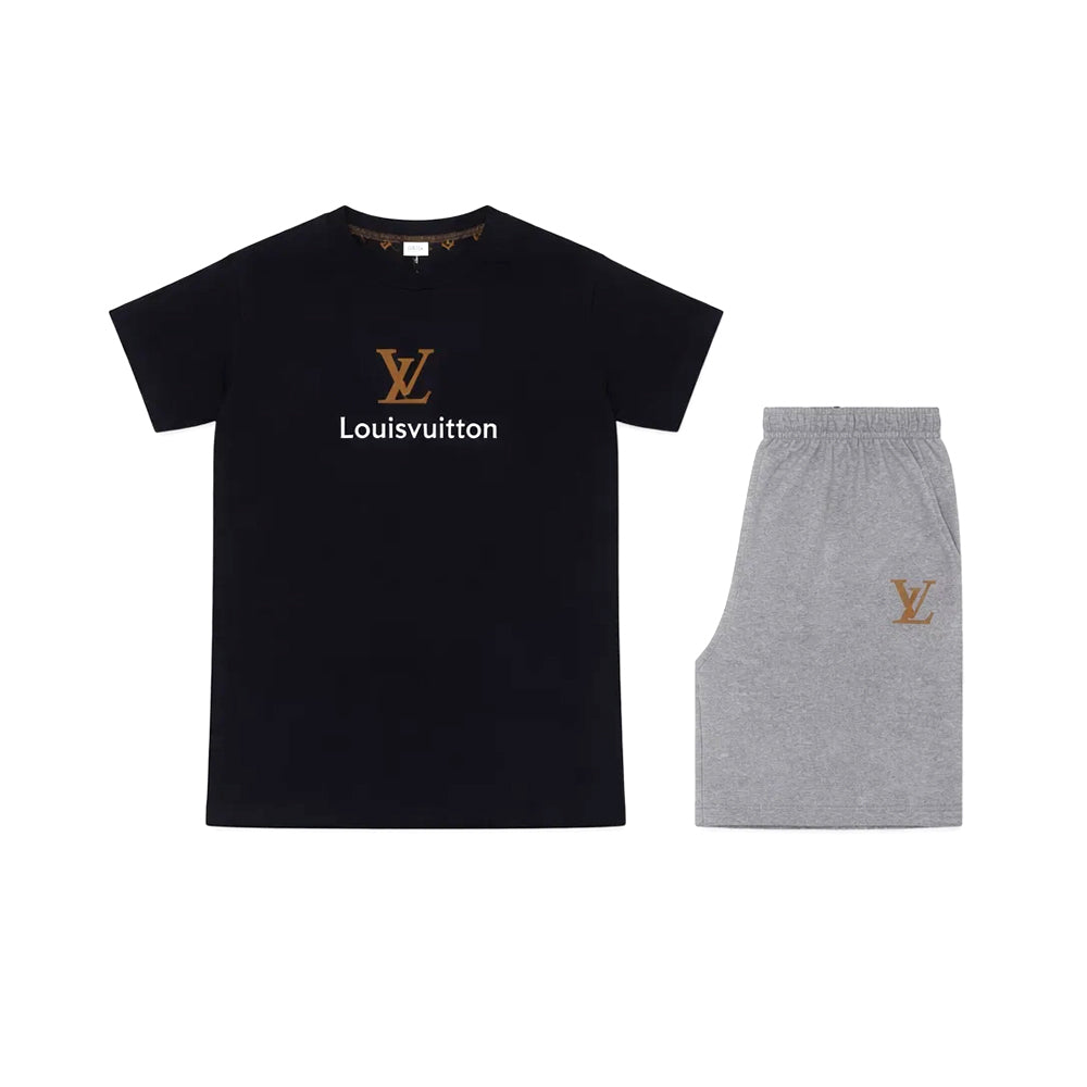 BOYS S/S 2PC KNICKER SUIT BRANDED NAVY ZHS-26 11-12 YEAR 078