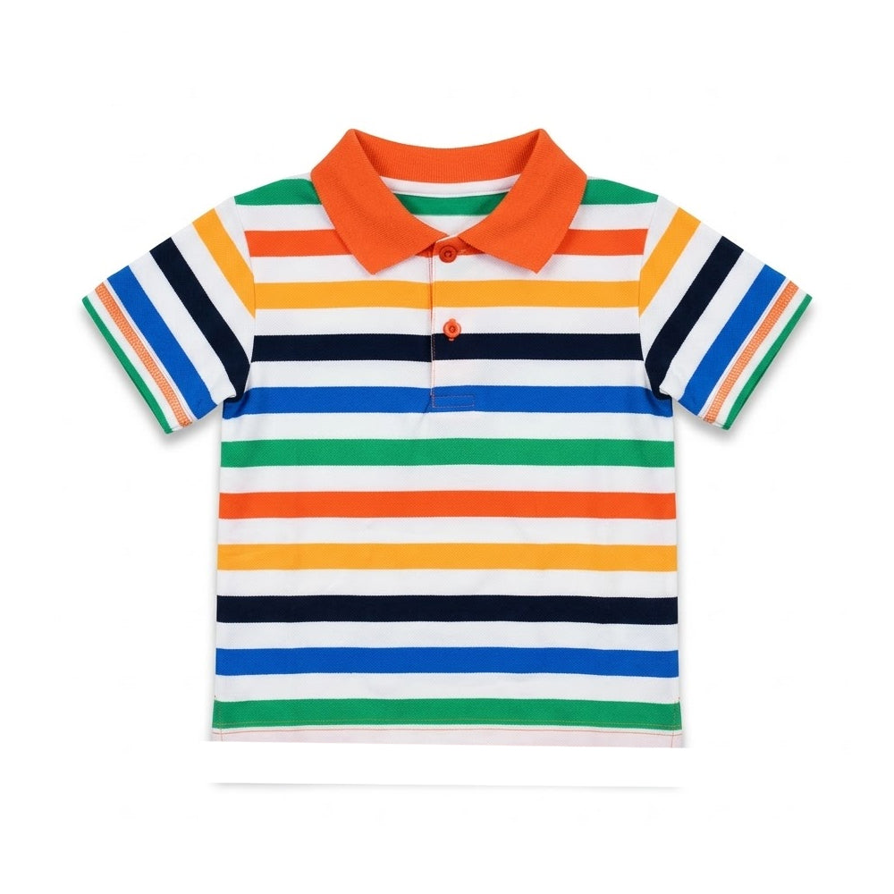 BOYS S/S  POLO T-SHIRT OSB ZHS-26 4-5 YEAR 006 W.G
