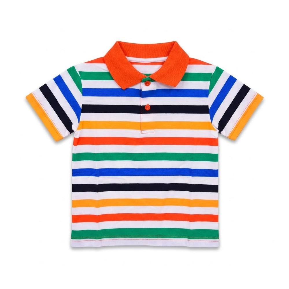 BOYS S/S  POLO T-SHIRT OSB ZHS-26 5-6 YEAR 006 W.G