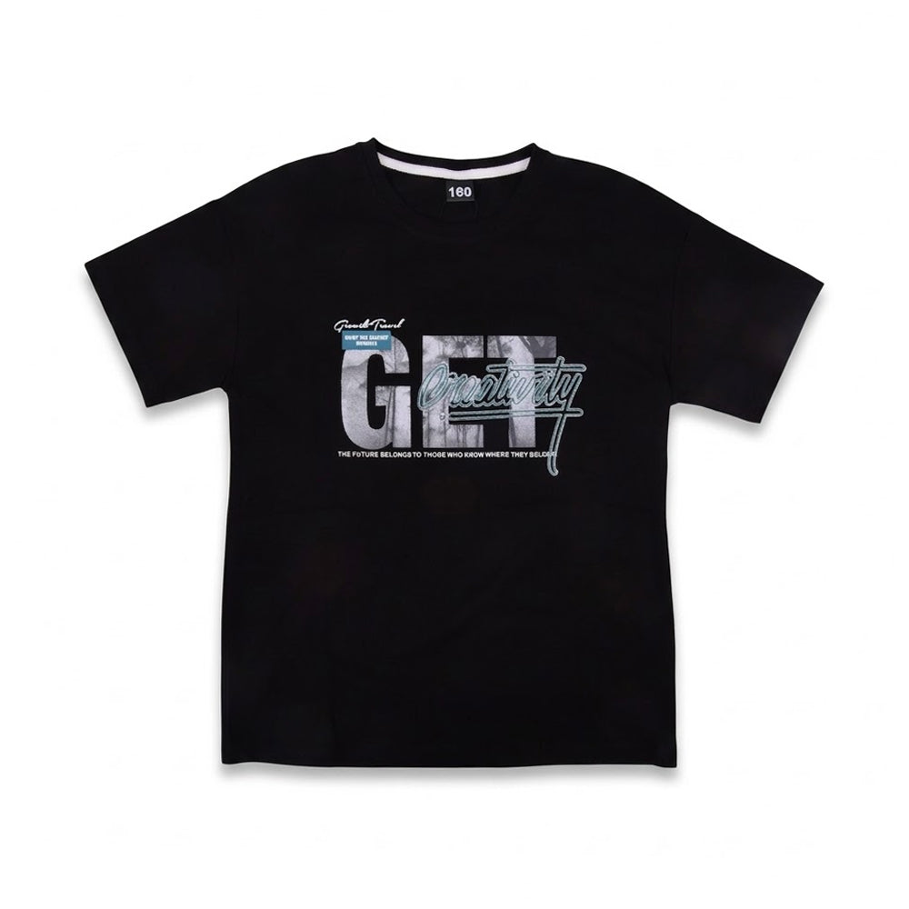 BOYS S/S R-NECK T-SHIRT OSB ZHS-26 9-10 YEAR 009 W.G