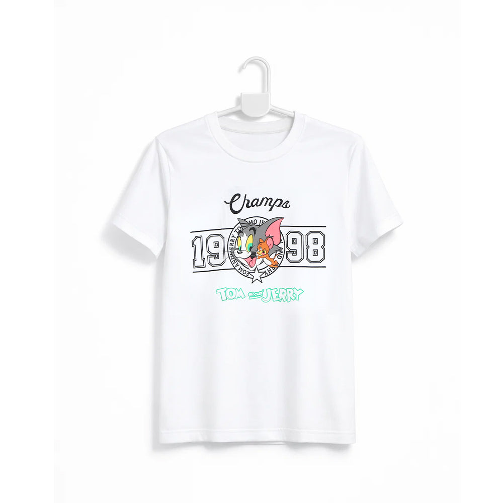 BOYS S/S R-NECK T-SHIRT CHR OSB ZHS-26 6-7 YEAR 022 W.G