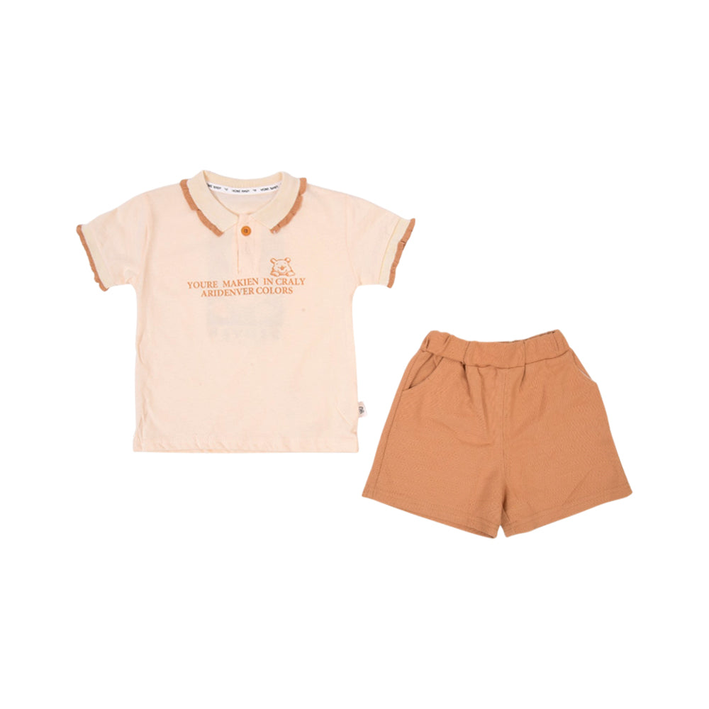 BOYS S/S 2PC KNICKER SUIT ZHS-26 12-18M 015 FK