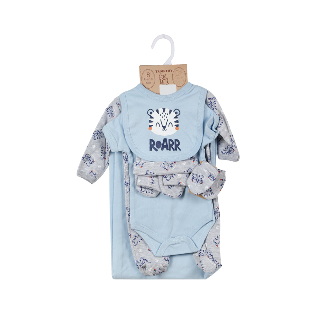 UNISEX 8PC GIFT SET HANGER  ZHS-26 0-3M 013