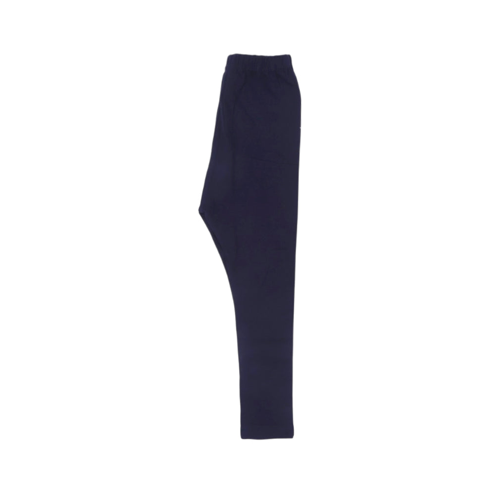 GIRLS TIGHTS PLAIN NAVY 11-12YEAR ZHS-26 H.C