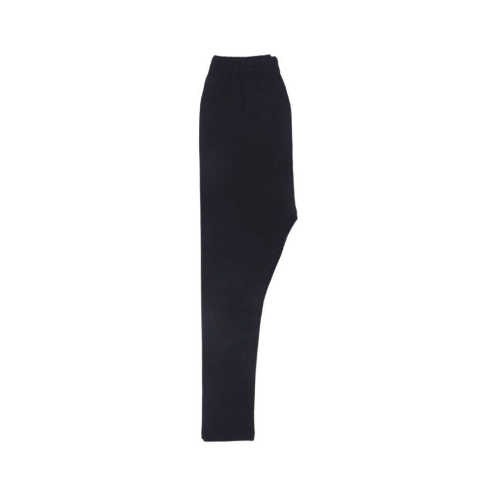 GIRLS TIGHTS PLAIN BLACK 11-12YEAR ZHS-26 H.C
