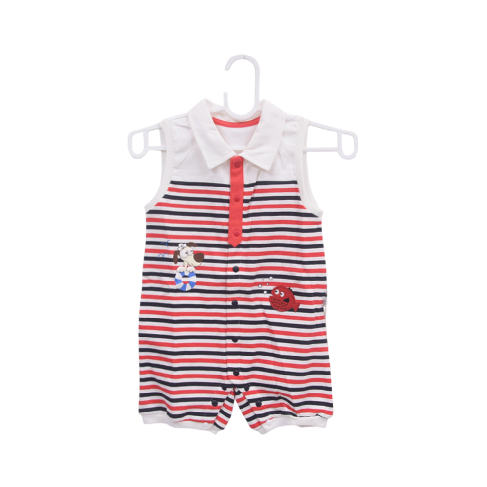 BOYS S/L ROMPER ZHS-26 6-9M C-017 W.G