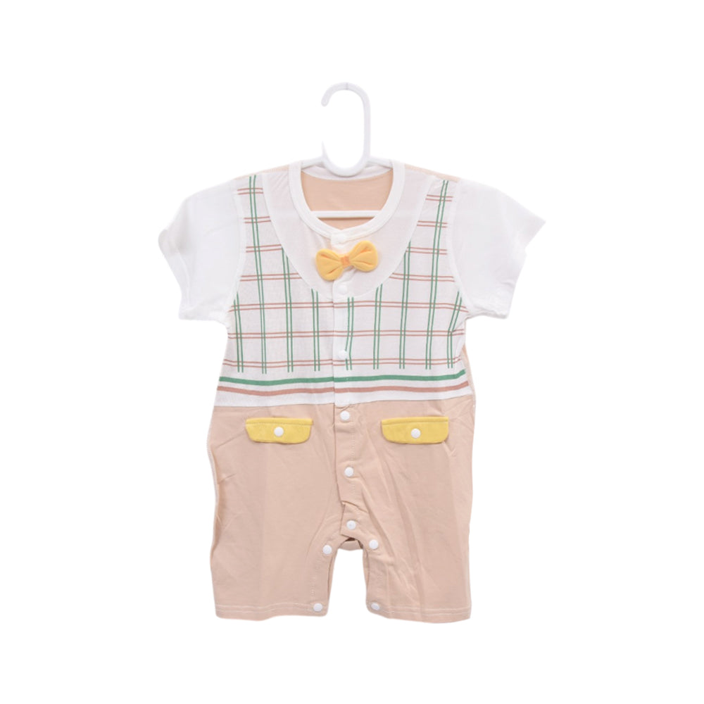 GIRLS S/L ROMPER ZHS-26 9-12M C-017 W.G