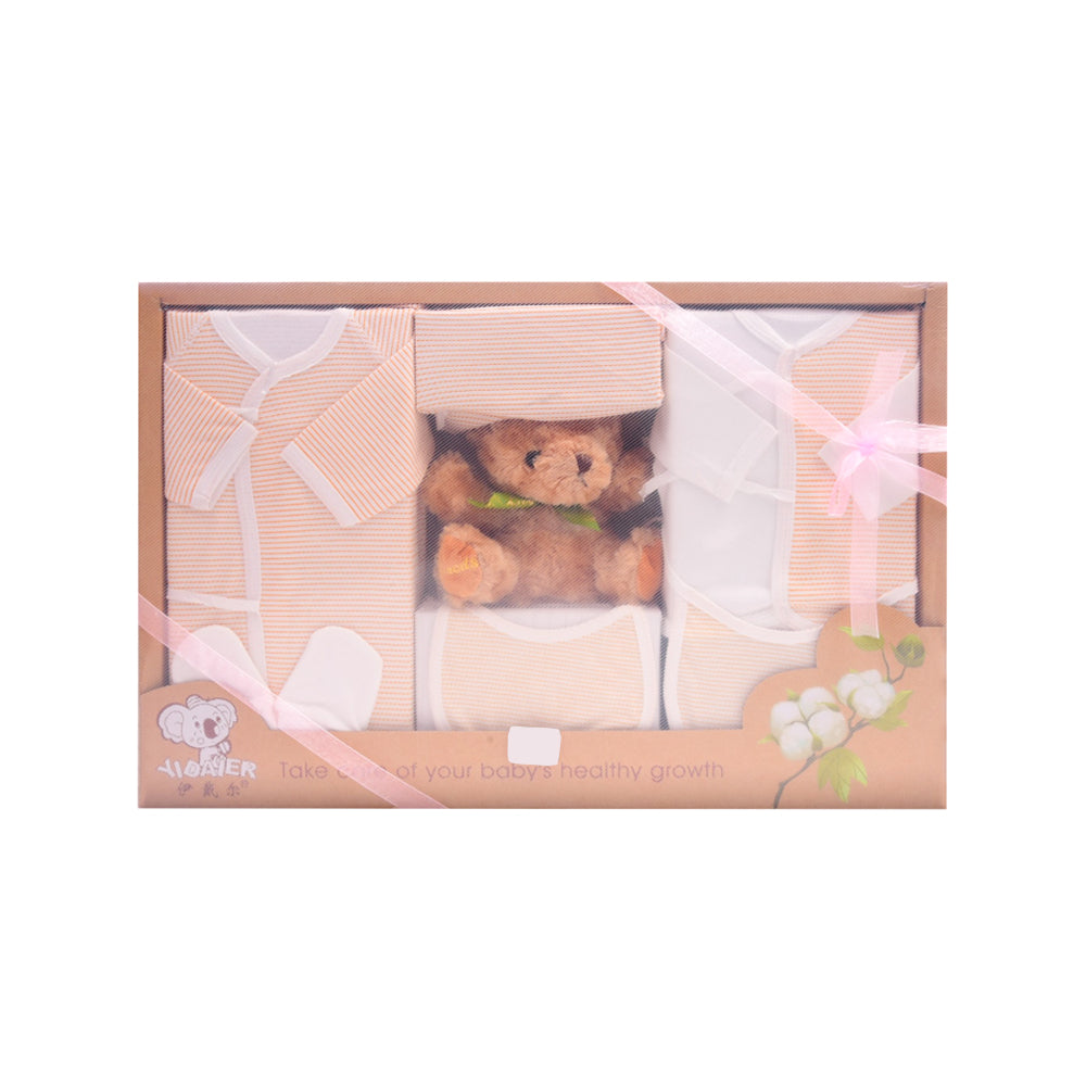 BABY 8PC GIFT SET BOX PEACH IRS-26 8115