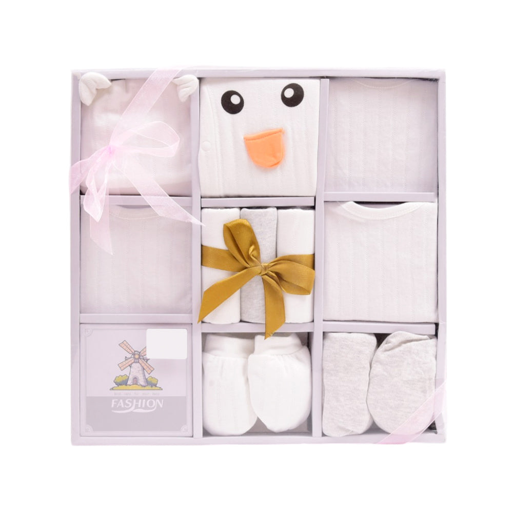 BABY 10PC GIFT SET BOX OFF WHITE IRS-26 8131