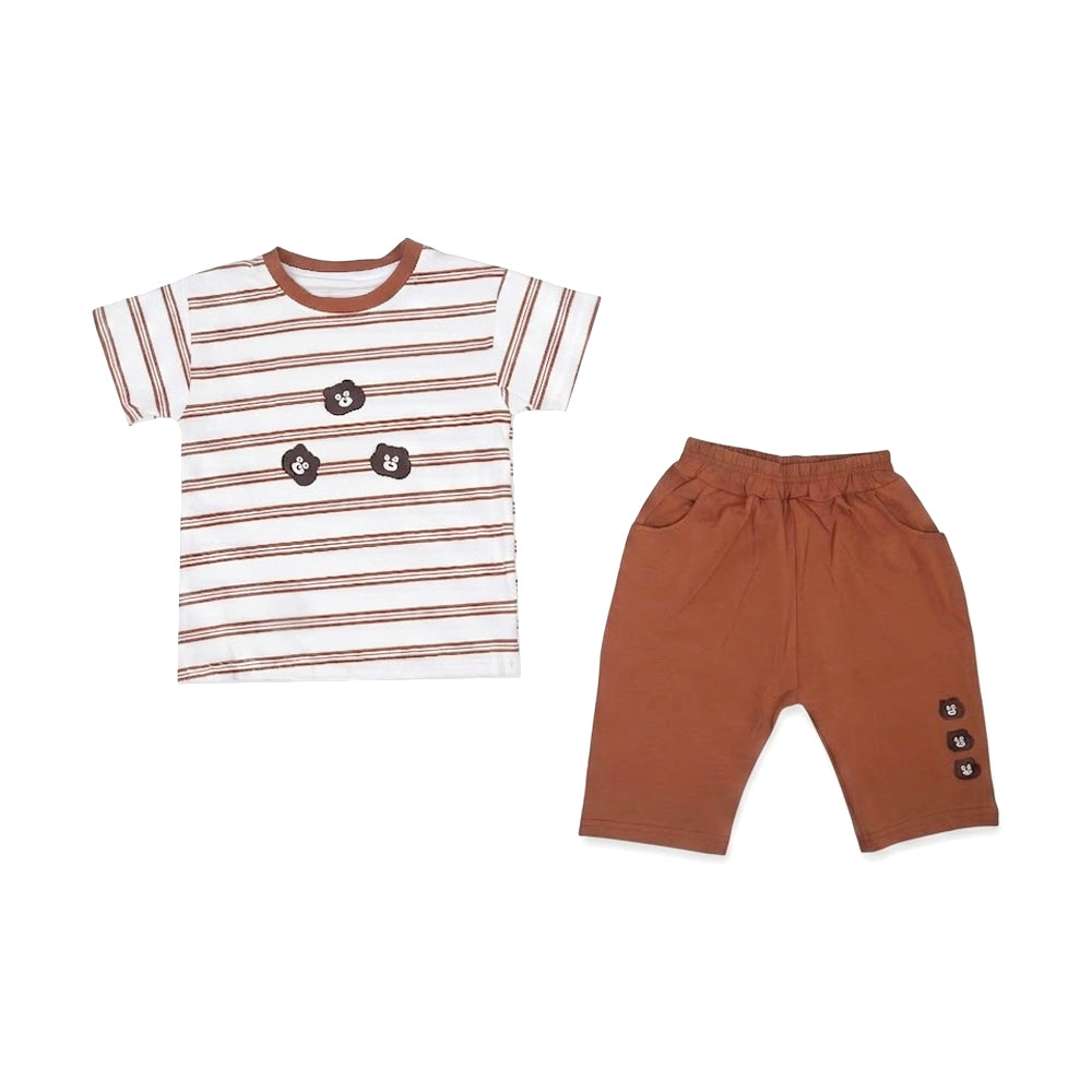 BOYS S/S 2PC KNICKER SUIT MIX COL IRS-26 18-24M 76811