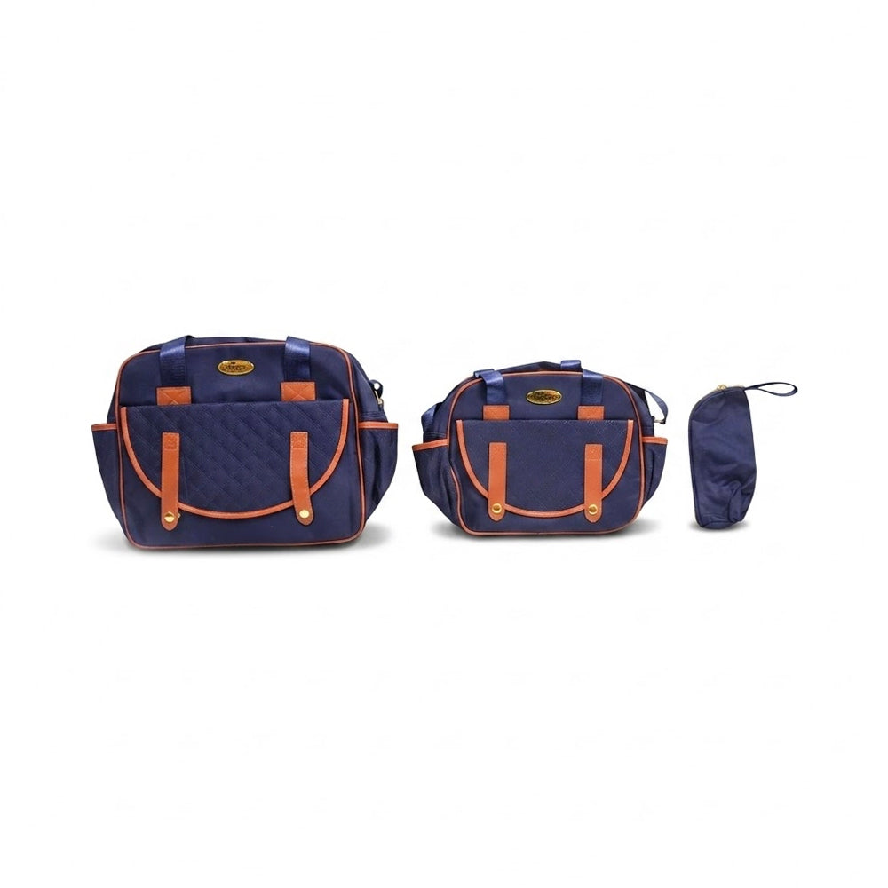 BABY 2PC DIAPER BAG CHICO NAVY IRS-26 82336