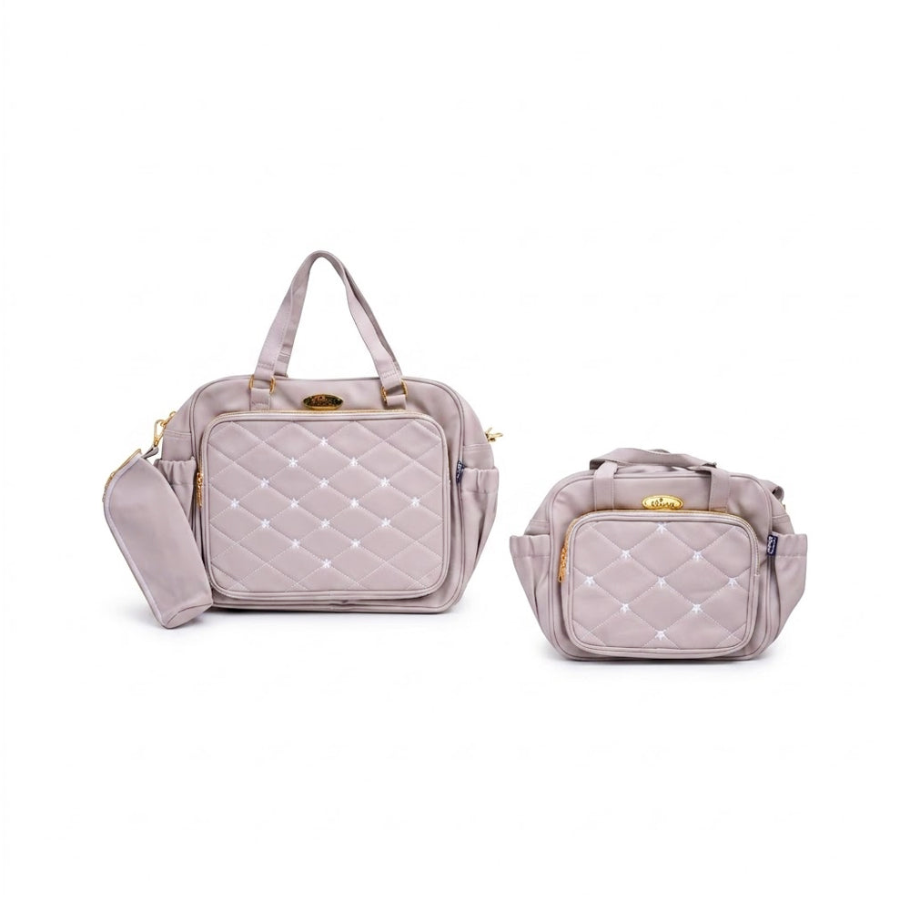 BABY 4PC DIAPER BAG CHICO BEIGE IRS-26 2101-C