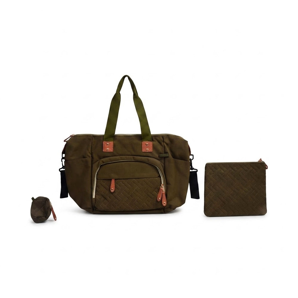 BABY DIAPER BAG OLIVE GREEN IRS-26 MB-65