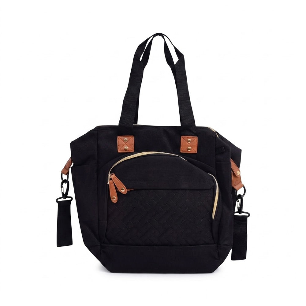 BABY DIAPER BAG BLACK IRS-26 MB-65