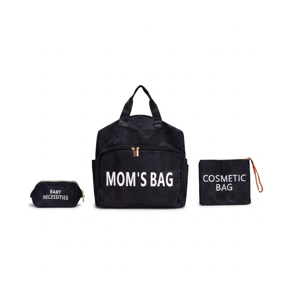 KIDS MOTHER BAG BLACK IRS-26 MB-24