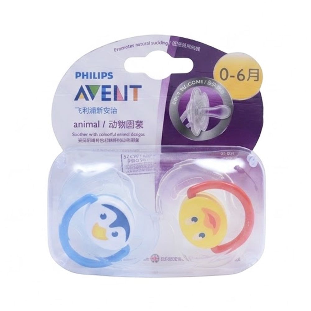 BABY 2PC PACIFIER ULTRA SOFT AVENT IRS-26 182/14