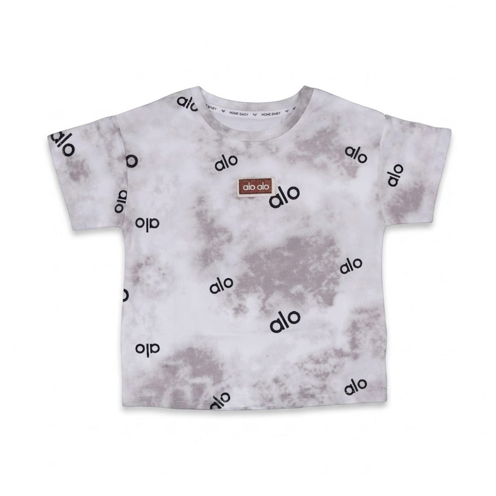 BOYS S/S R-NECK T SHIRT WHITE IRS-26 2-3 YEAR 014