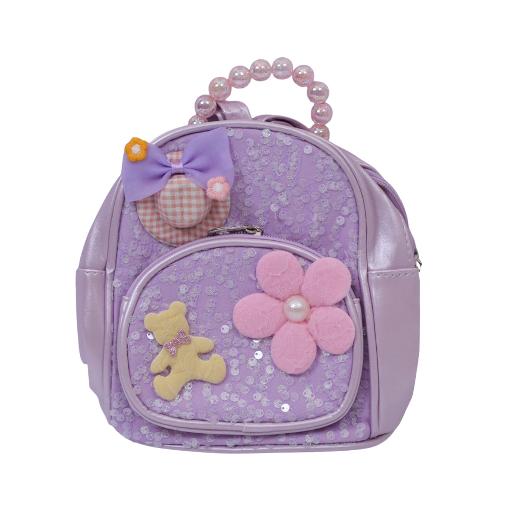 GIRLS LEATHER SHOULDER BAG IRS-26 6662