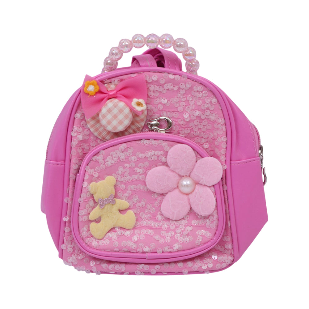 GIRLS LEATHER SHOULDER BAG IRS-26 6662