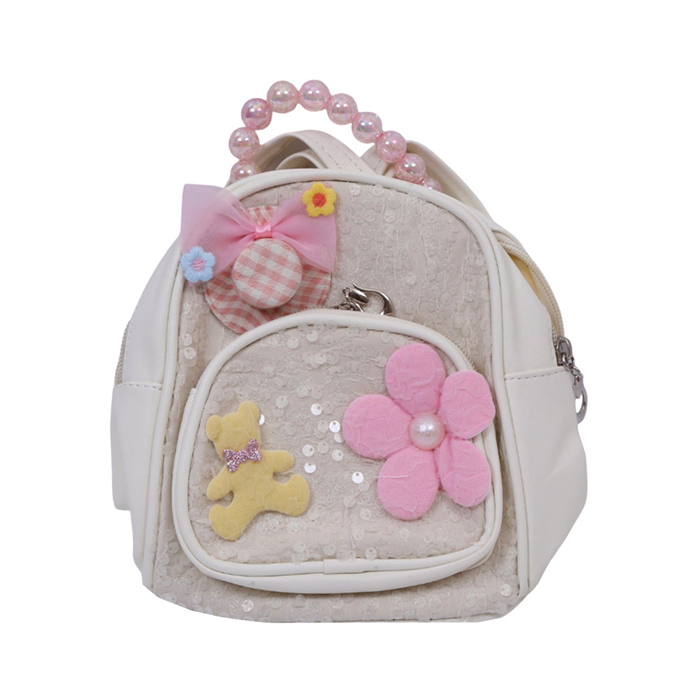 GIRLS LEATHER SHOULDER BAG IRS-26 6662