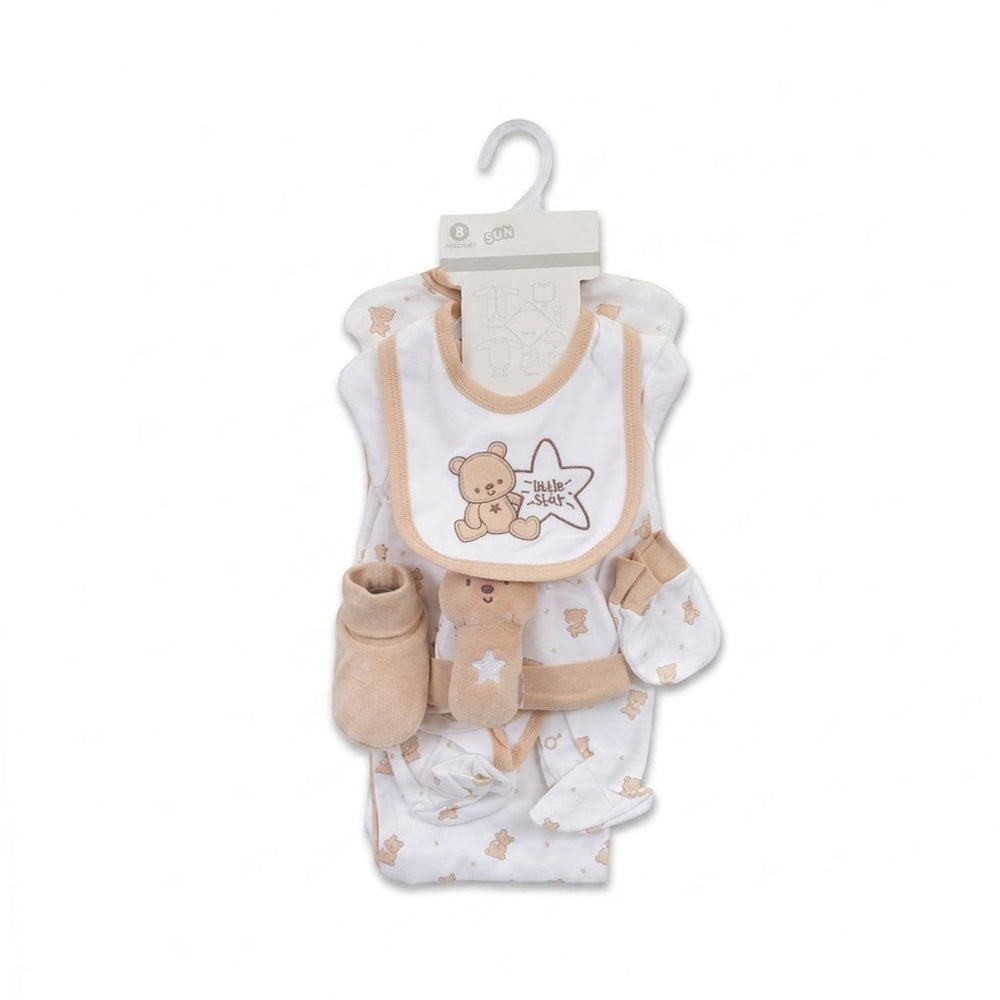 BABY 8PC GIFT SET HANGER SKIN IRS-26 0-3M S9310