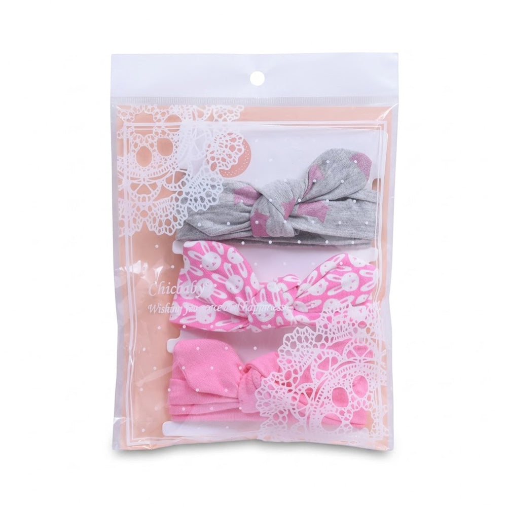 BABY 3PC HEAD BAND SET MIX COLOR IR-26  NO3