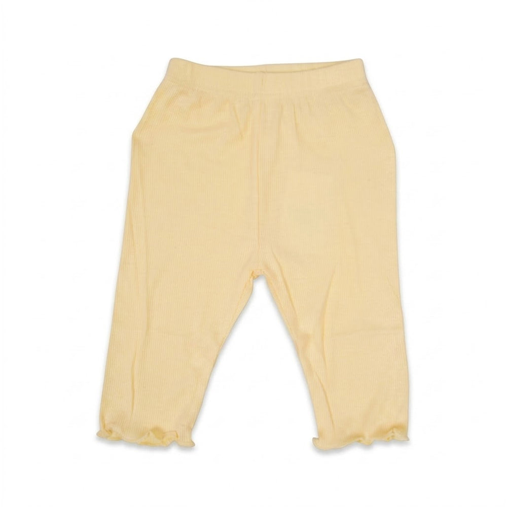 GIRLS CAPRI PLAIN YELLOW IRS-26 12-18M 001
