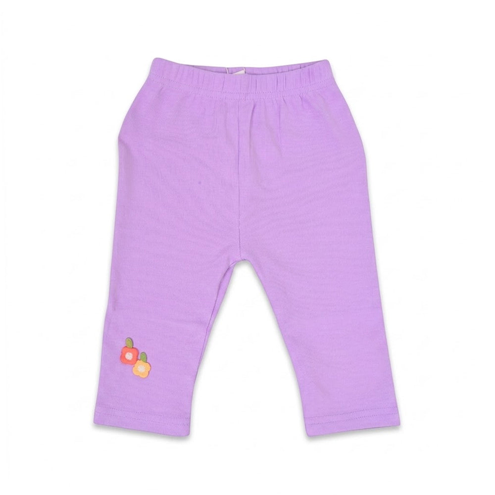 GIRLS CAPRI PLAIN L PURPLE IRS-26 12-18M 004