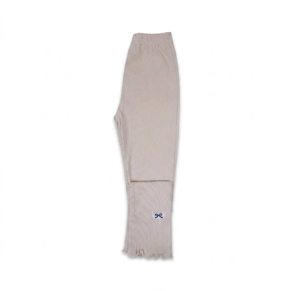 GIRLS TIGHT PLAIN OFF WHITE IRS-26 7-8 YEAR 006