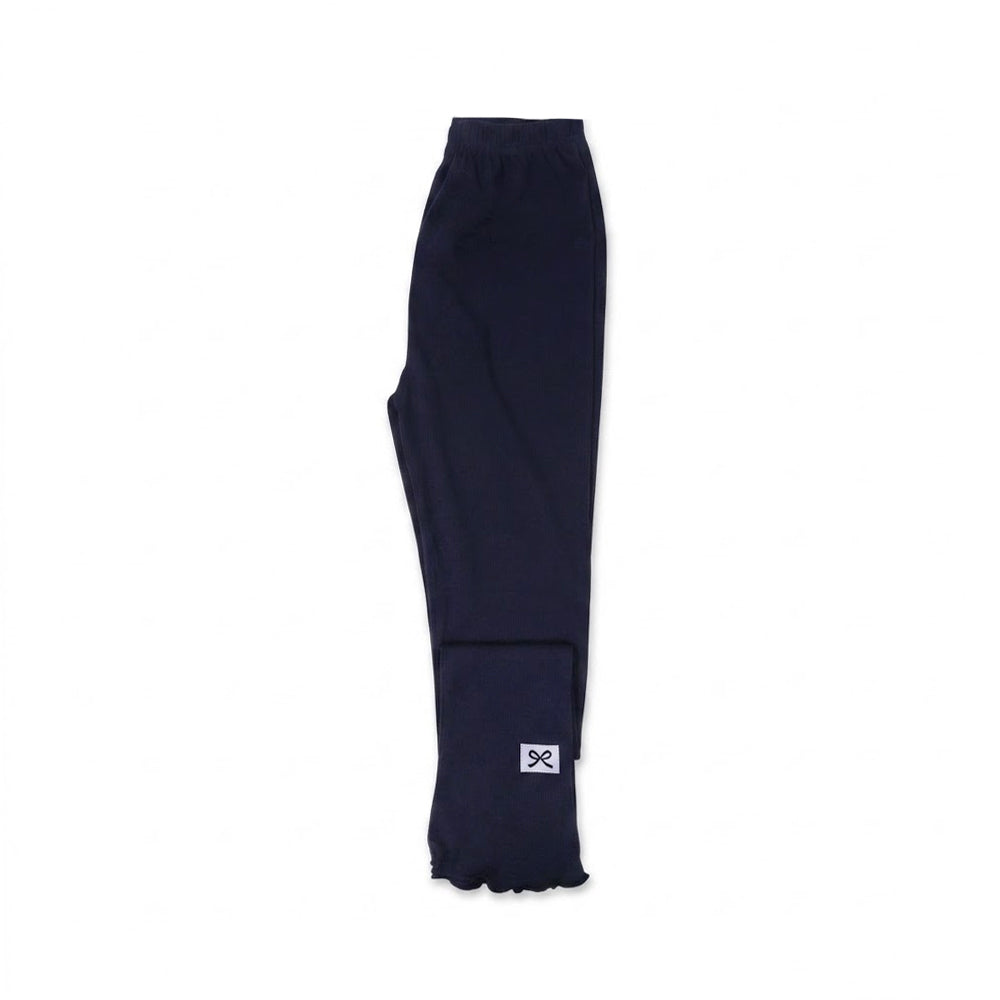 GIRLS TIGHT PLAIN NAVY IRS-26 11-12 YEAR 006