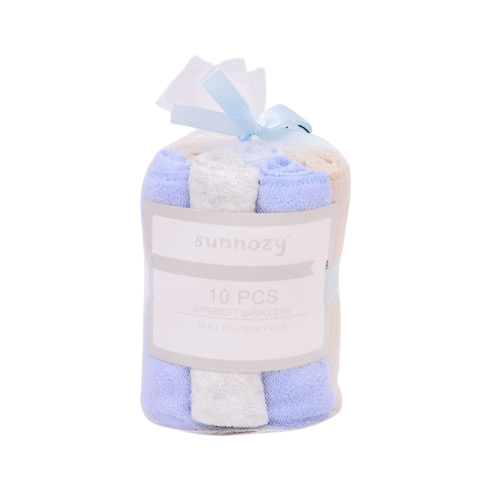 BABY 10PC FACE TOWEL IRS-26 CLTW068-B