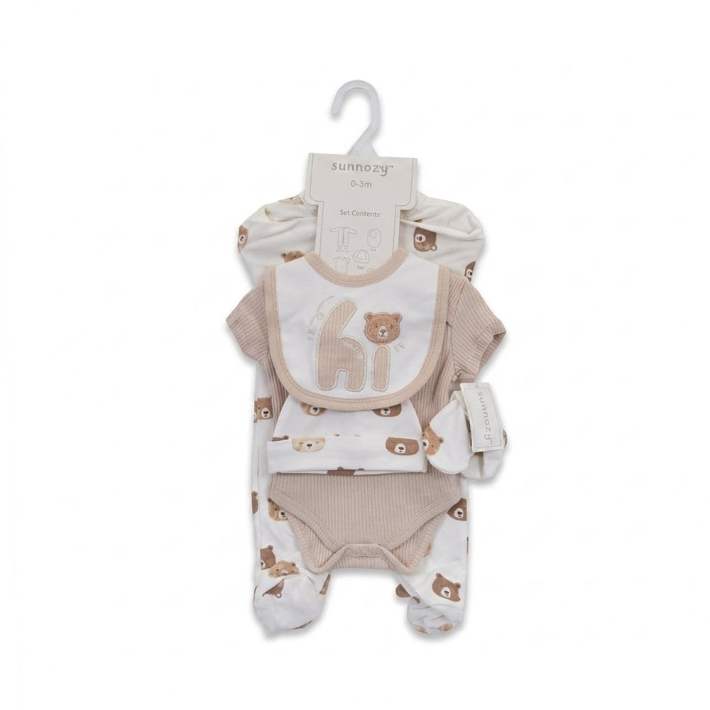 BABY 5PC GIFT SET HANGER SKIN IRS-26 0-3M S5383