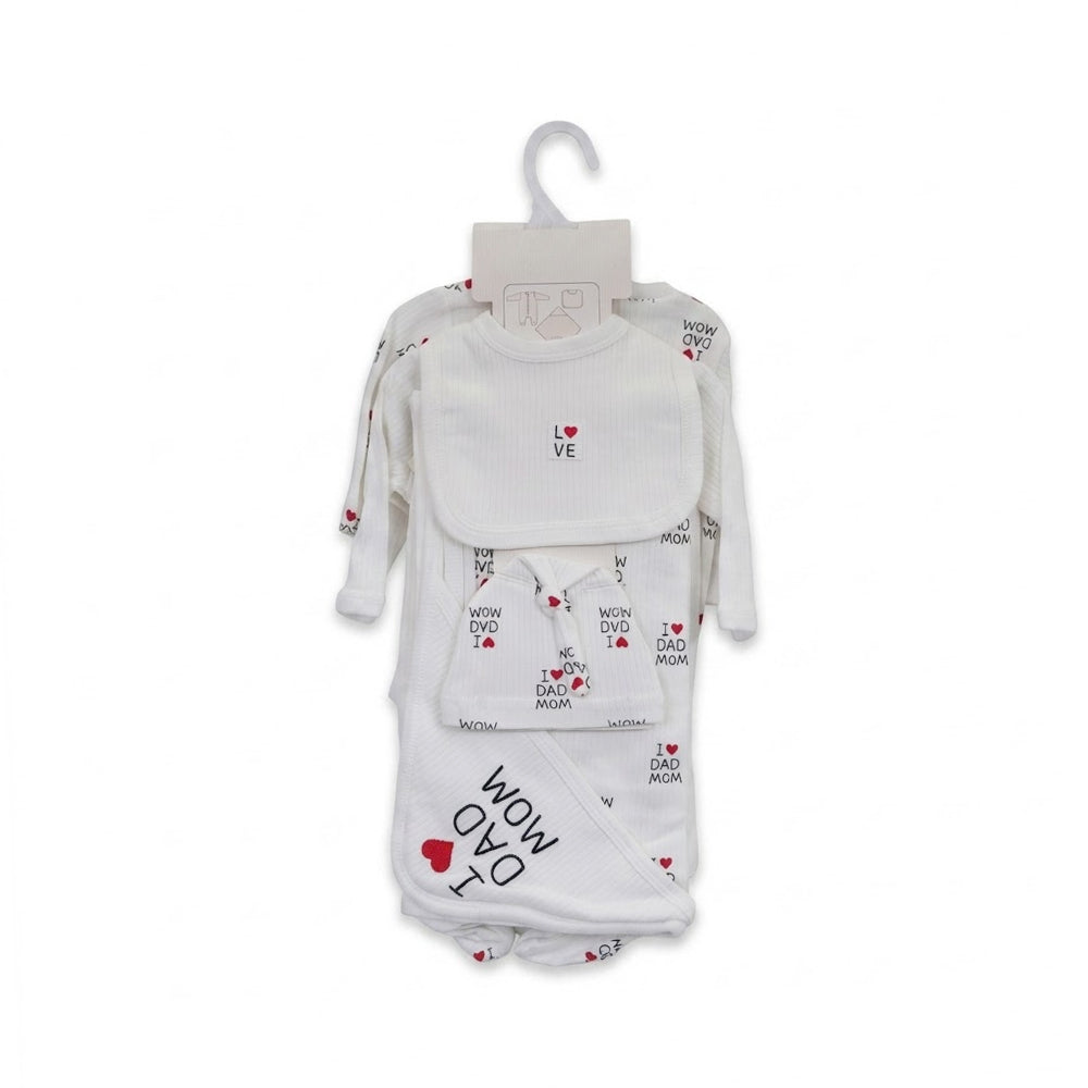 BABY 6PC GIFT SET HANGER WHITE IRS-26 3-6M S6324