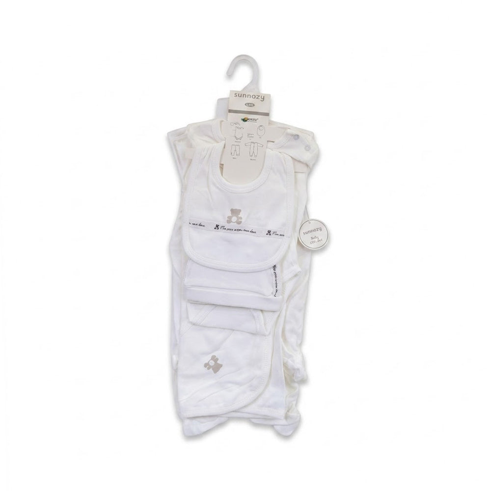 BABY 6PC GIFT SET HANGER WHITE IRS-26 3-6M 6-1BB