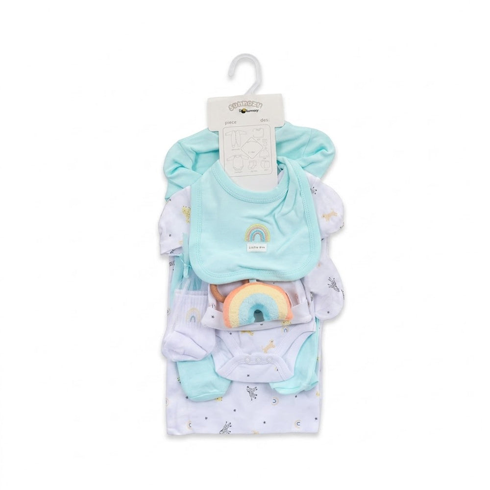 BABY 8PC GIFT SET HANGER SEA GREEN IRS-26 0-3M S9314
