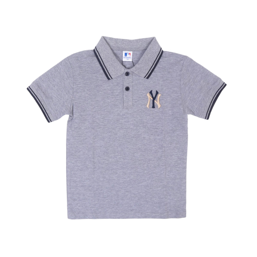 BOY S/S POLO T SHIRT MIX COLOR 6-7YEAR ZHS-26 NO 1-4 IR