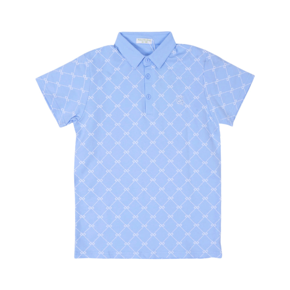 BOYS S/S T-SHIRT POLO SKY BLUE IR 11-12 YEAR C110