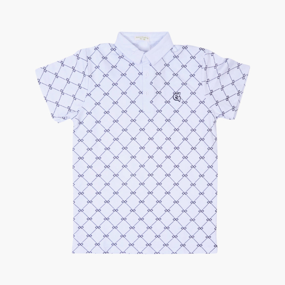 BOYS S/S T-SHIRT POLO WHITE IR 11-12 YEAR C110