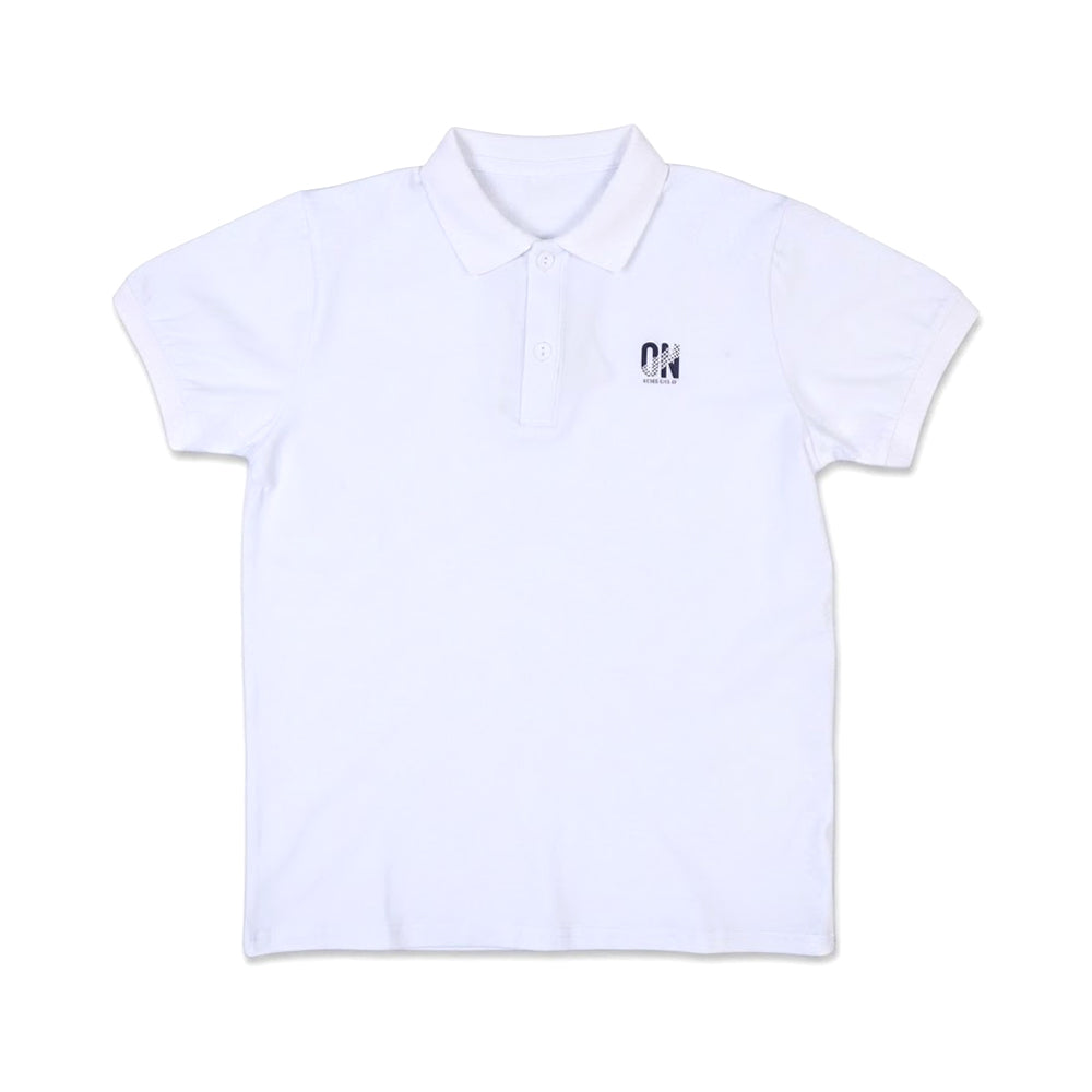 BOYS S/S T-SHIRT POLO WHITE IR 10-11 YEAR C218