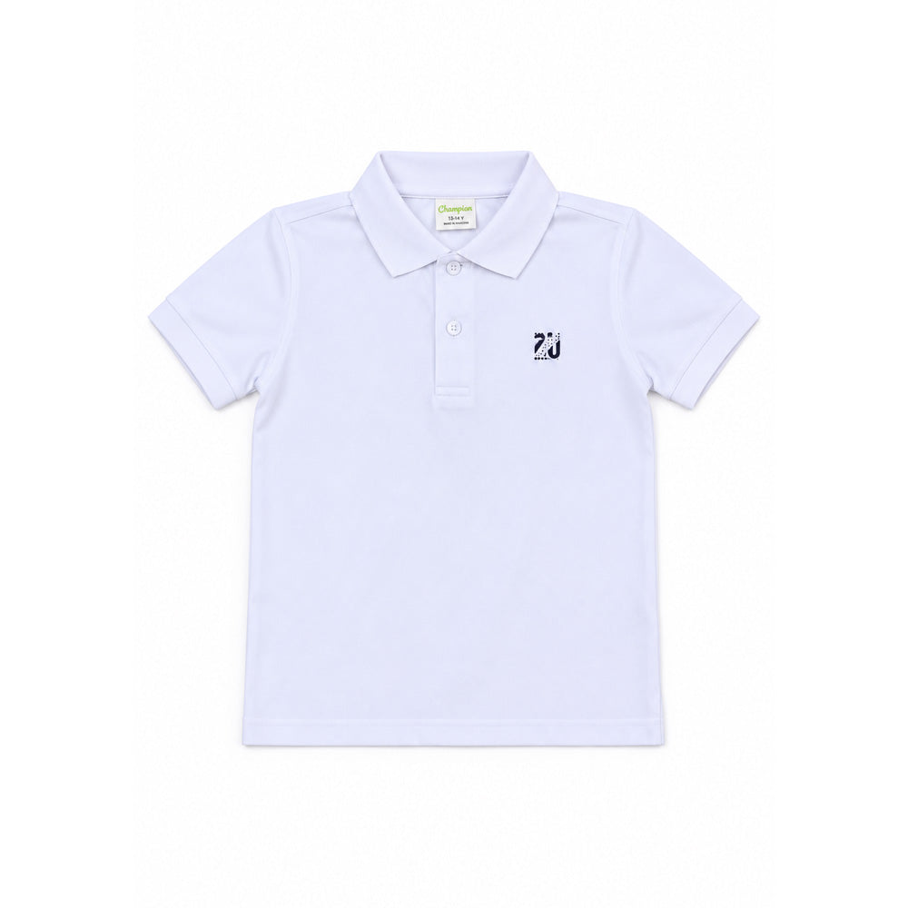 BOYS S/S T-SHIRT POLO WHITE IR C218