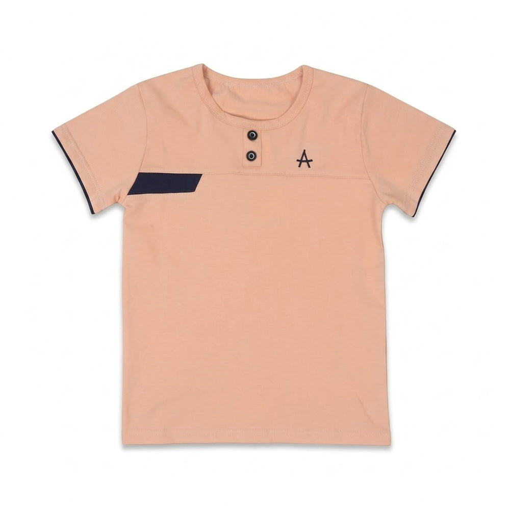 BOYS S/S T-SHIRT ROUND NECK SKIN IR 5-6 YEAR A7705