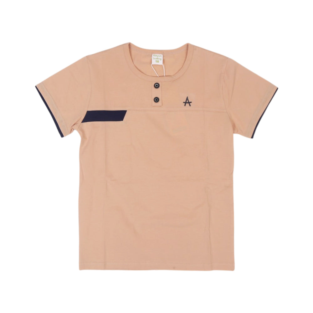 BOYS S/S T-SHIRT ROUND NECK SKIN IR 8-9 YEAR A7705