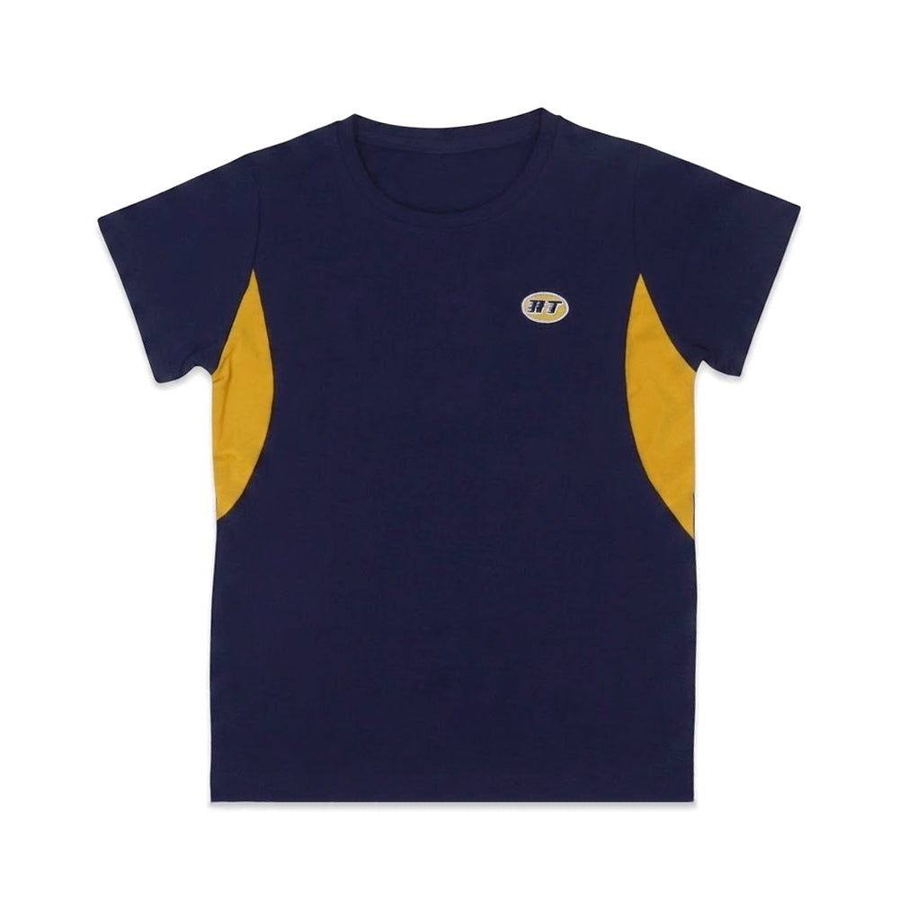 BOYS S/S T-SHIRT ROUND NECK NAVY BLUE IR 7-8 YEAR L2293